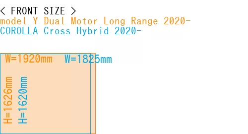 #model Y Dual Motor Long Range 2020- + COROLLA Cross Hybrid 2020-